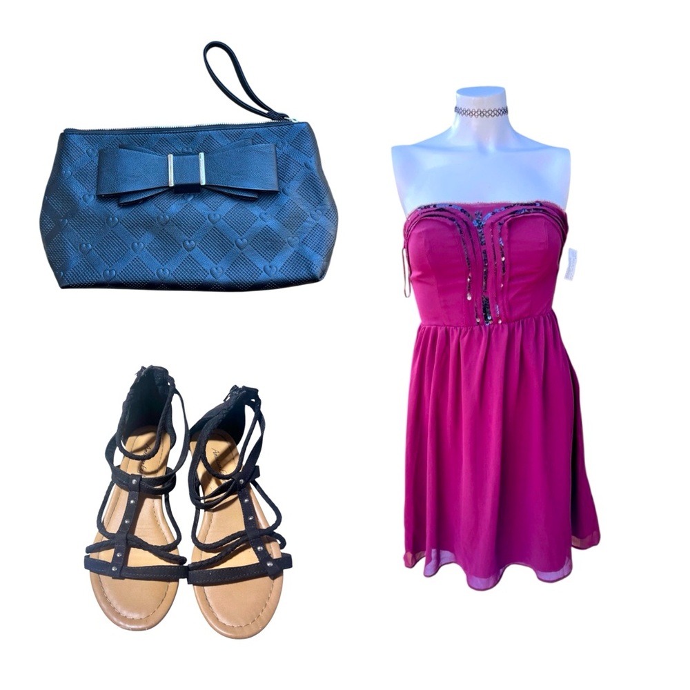 Dark & Daring Summer Night Outfit (See description for details)